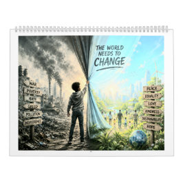 Die Welt muss sich ändern Kalender
