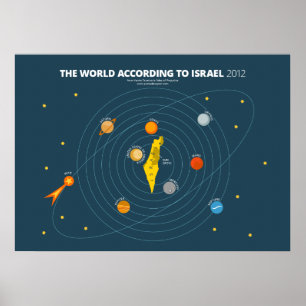 Die Welt nach Israel Poster