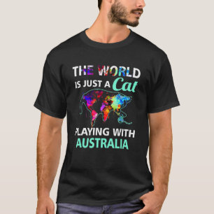 Die Welt spielt mit Australien T-Shirt