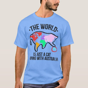 Die Welt spielt mit Australien T-Shirt