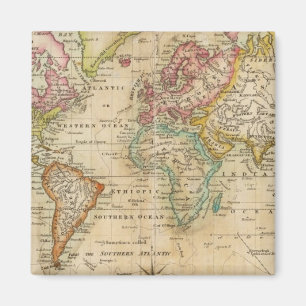 Die Welt über die Vorstellung von Mercator Magnet