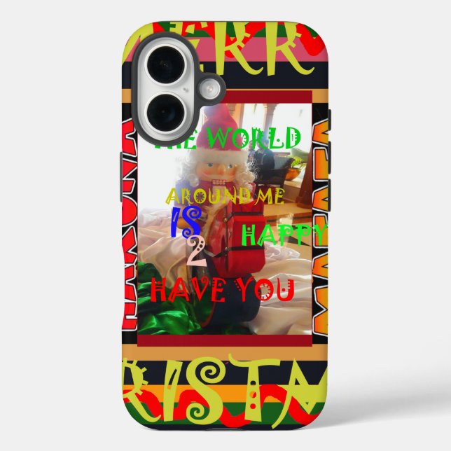 Die Welt um mich ist glücklich, dich farbig zu hab Case-Mate iPhone Hülle (Rückseite)