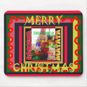 Die Welt um mich ist glücklich, dich farbig zu hab Mousepad