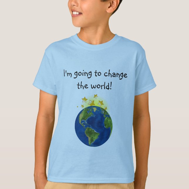 Die Welt verändern T-Shirt (Vorderseite)
