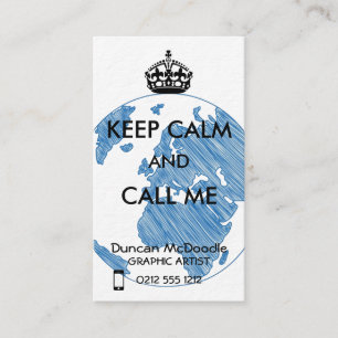 DIE WELT VISITENKARTE