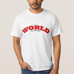 Die Welt voller Geheimnisse mutige Typografie unis T-Shirt