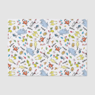 Die Welt von Dr. Seuss Pattern Seidenpapier