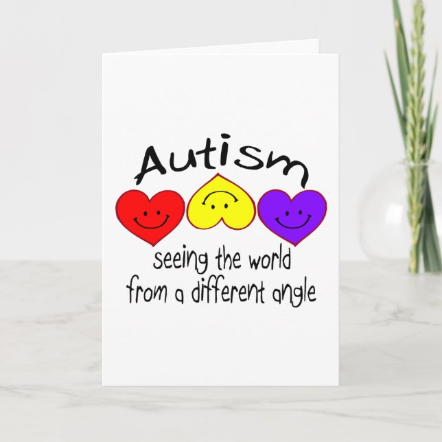 Die Welt von einem anderen Winkel (Hrts) sehen Karte (Vorderseite)