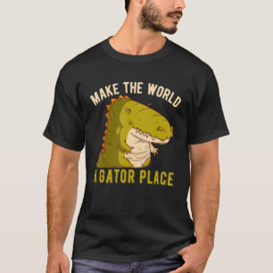 Die Welt zum Tierschützer machen T-Shirt