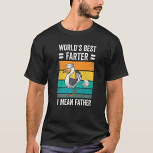 Die weltbeste Farter-Vater-Jokes Seagull-Vater-Fur T-Shirt