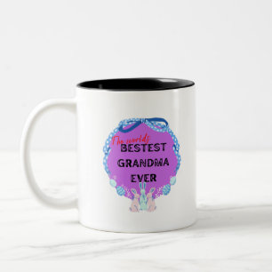 Die weltbeste Großmutter aller Zeiten Zweifarbige Tasse