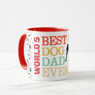 Die weltbeste Hunde-Vater-Tasse für Kaffee Tasse