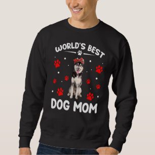 Die weltbeste sibirische Huskydog-Mama Funny Mothe Sweatshirt