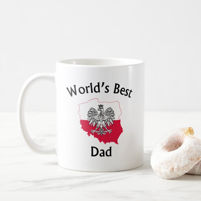 Die weltbeste Vater-Kaffee-Tasse Kaffeetasse (Mit Donut)