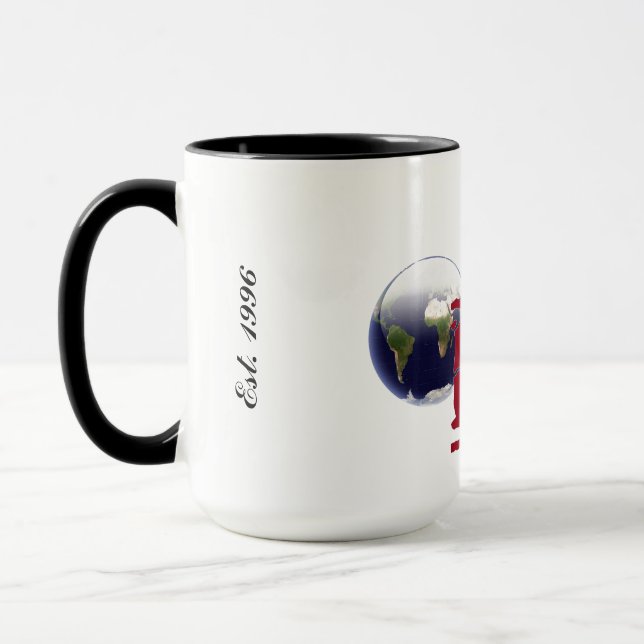 Die weltbeste Vater-Kaffee-Tasse Tasse (Links)