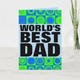 DIE WELTBESTE VATER VATER'S DAY CARD KARTE