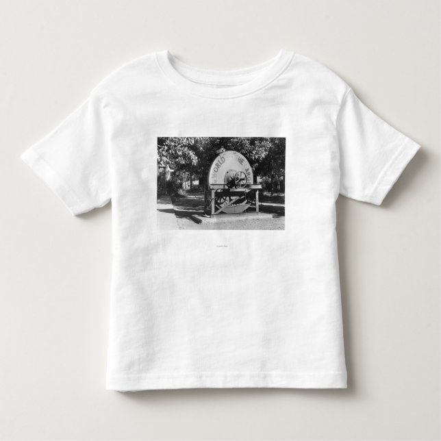 Die Weltgrößte Schleifstein-Büffel-Ranch Kleinkind T-shirt (Vorderseite)