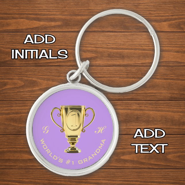 Die weltgrößten Oma-Initialen Schlüsselanhänger (Von Creator hochgeladen)