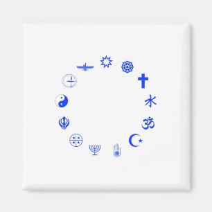 Die Weltreligionen Magnet