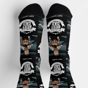 Die weltweit beste Vater-Fotokollektion Socken