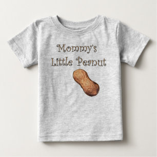 Die wenige Erdnuss der Mama Baby T-shirt