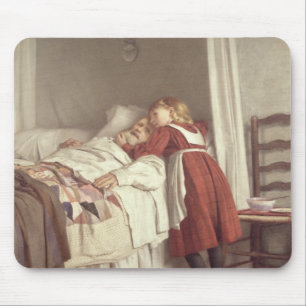 Die wenige Krankenschwester des Großvaters Mousepad