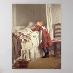 Die wenige Krankenschwester des Großvaters Poster