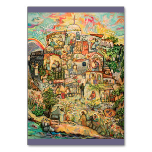 Die Werke der Gnade-Prayer-Karte Tischnummer