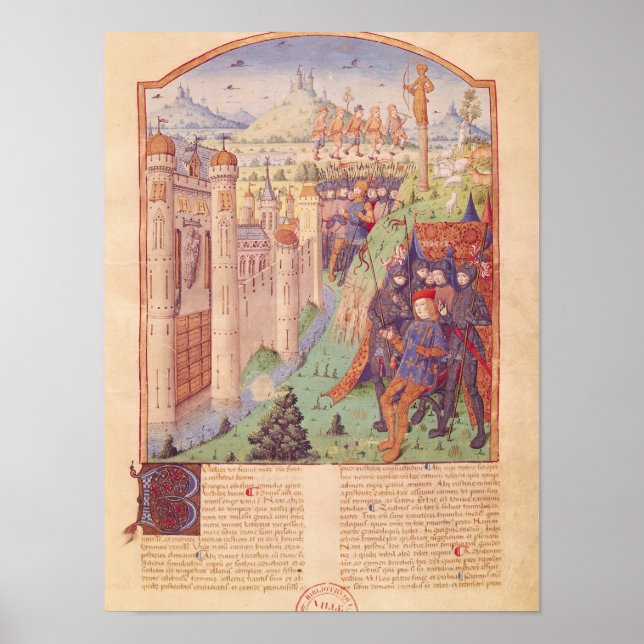 Die Werke von Virgil mit Kommentaren von Servius Poster (Vorne)