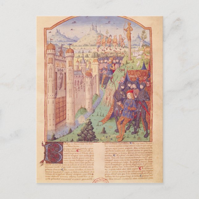 Die Werke von Virgil mit Kommentaren von Servius Postkarte (Vorderseite)