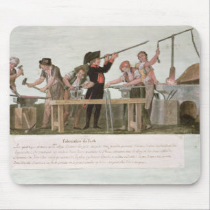 Die Werkstatt der Gewehr-Hersteller, 1793 Mousepad
