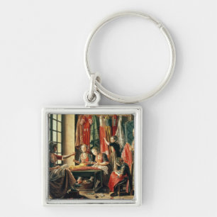 Die Werkstatt des Schneiders, Arles, 1760 Schlüsselanhänger