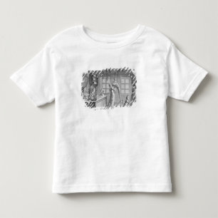 Die Werkstatt einer Damenschneiderin, Illustration Kleinkind T-shirt