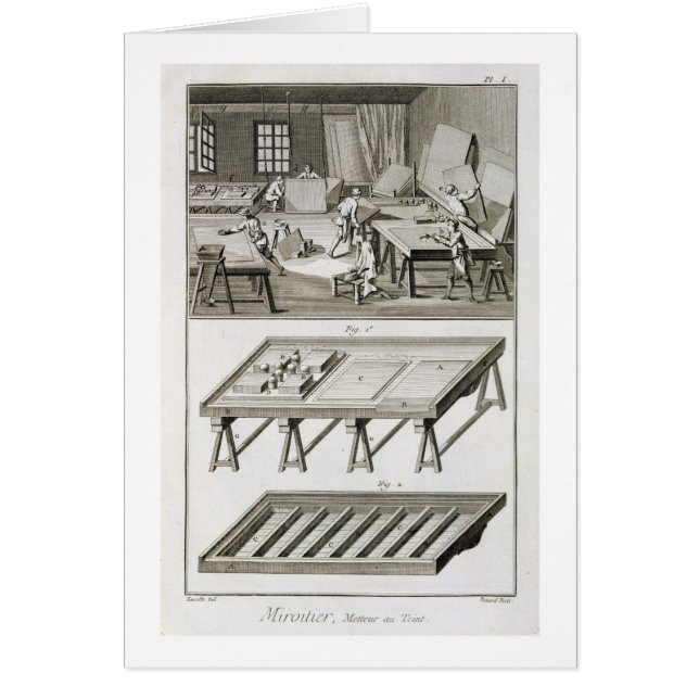 Die Werkstatt und die Werkzeuge eines (Vorne)