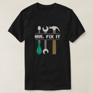 Die Werkzeug-Herr Fix It der Männer T-Shirt