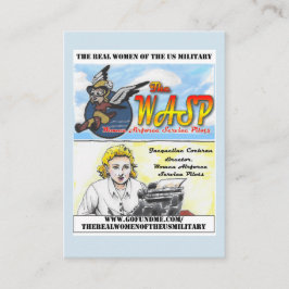 Die WESPE Jacqueline Cochran-Trading Card Visitenkarte