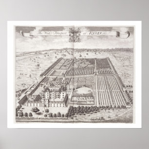 Die Westaussicht von Knole, von 'sechsunddreißig Poster