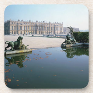 Die Westen-oder Garten-Fassade angesehen vom Getränkeuntersetzer