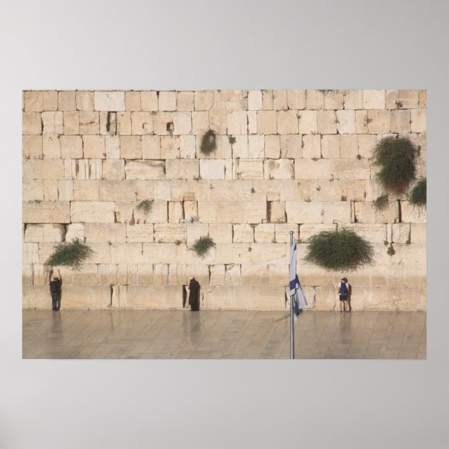 Die Western-Mauer, Jerusalem Poster (Vorne)
