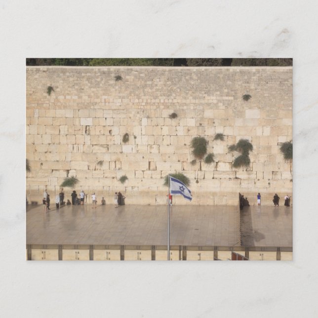 Die Western-Mauer (Kotel), Jerusalem Postkarte (Vorderseite)