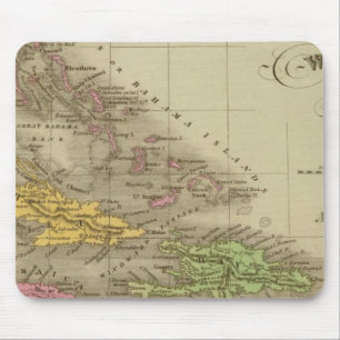 Die Westindien Mousepad