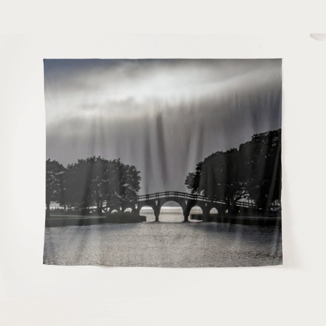 Die Whalehead-Brücke Wandteppich (Vorderseite (Horizontal))