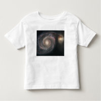 Die Whirlpool-Galaxie (M51) und die Begleitgalaxie