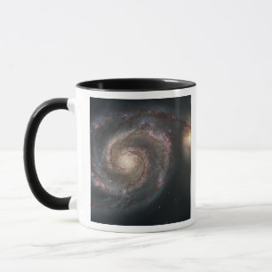 Die Whirlpool-Galaxie (M51) und die Begleitgalaxie Tasse