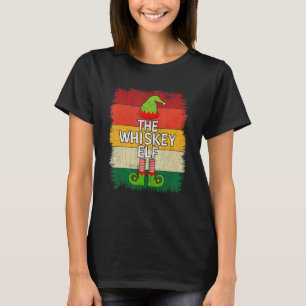 Die Whiskey-Elf-Passende-Gruppen-Weihnachtsfeier-P T-Shirt