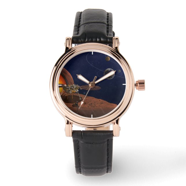 Die Wiedergeburt der Erkennungslander durch den Kü Armbanduhr (Vorderseite)