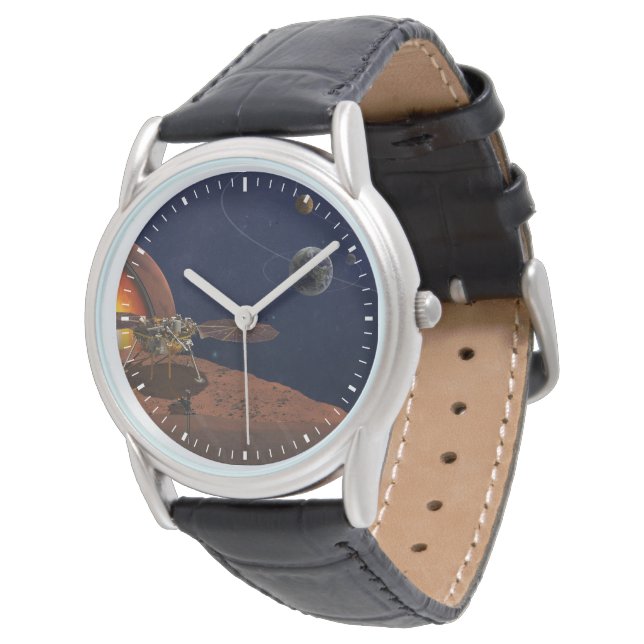 Die Wiedergeburt der Erkennungslander durch den Kü Armbanduhr (Schrägansicht)