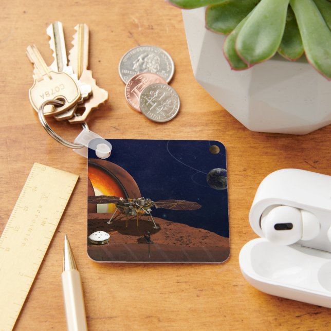 Die Wiedergeburt der Erkennungslander durch den Kü Schlüsselanhänger (Schreibtisch)