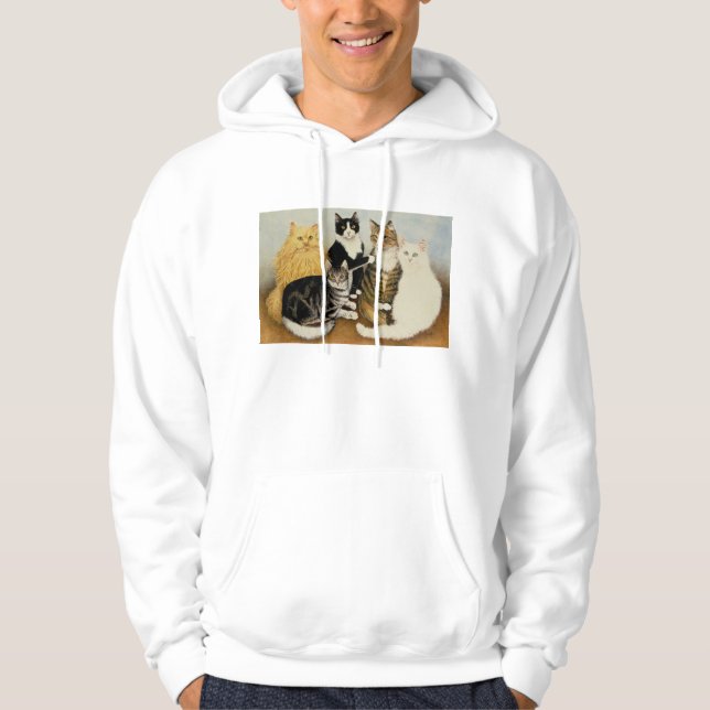 Die Wiege der Katze Hoodie (Vorderseite)