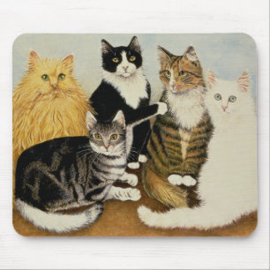Die Wiege der Katze Mousepad